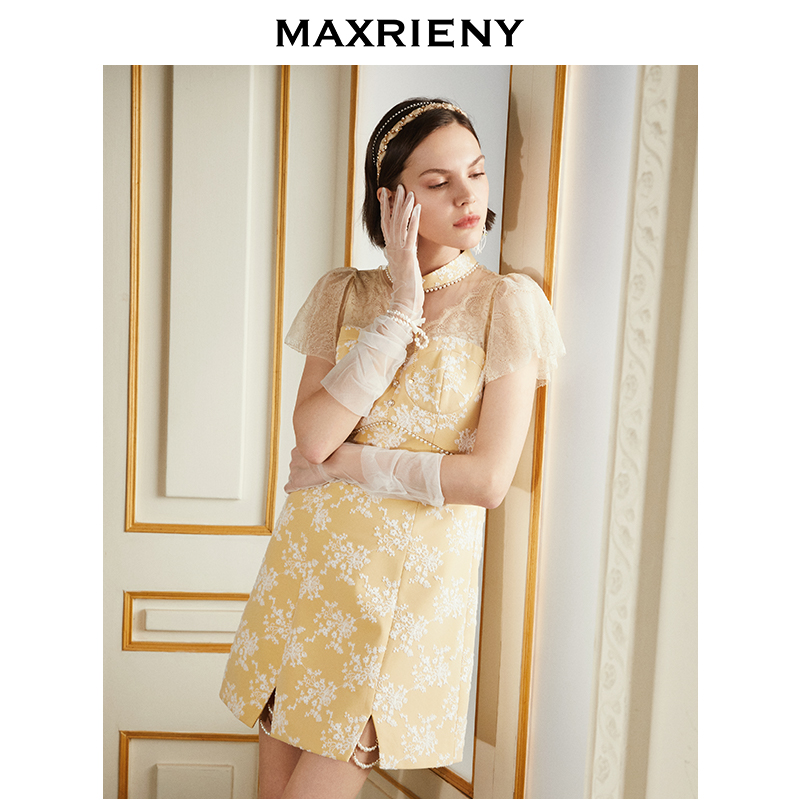 【芊芊专属】MAXRIENY夏季新款连衣裙女甜美中式