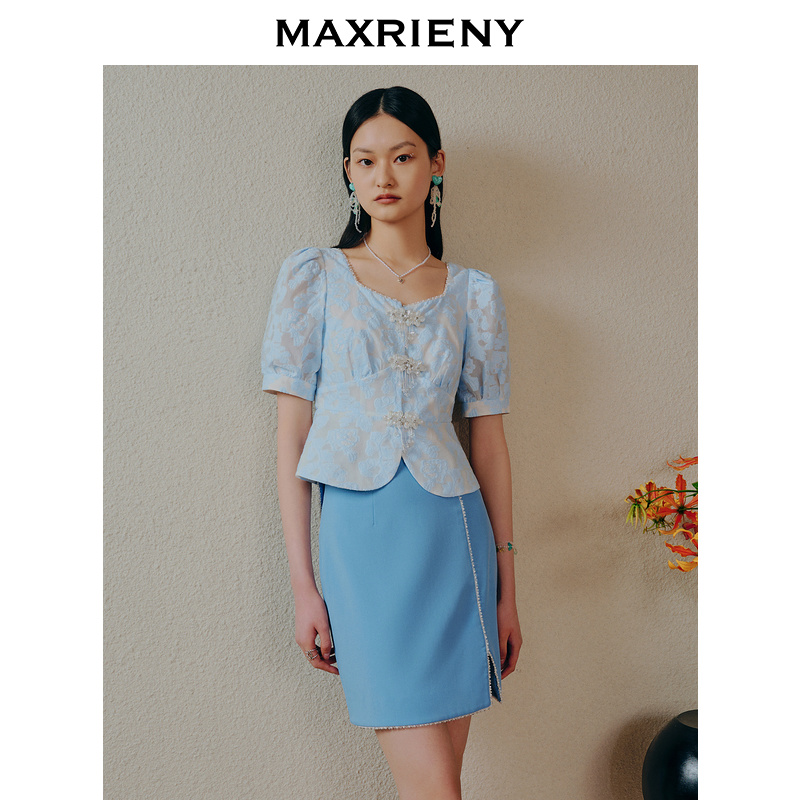 【芊芊专属】MAXRIENY【商场同款】夏上衣