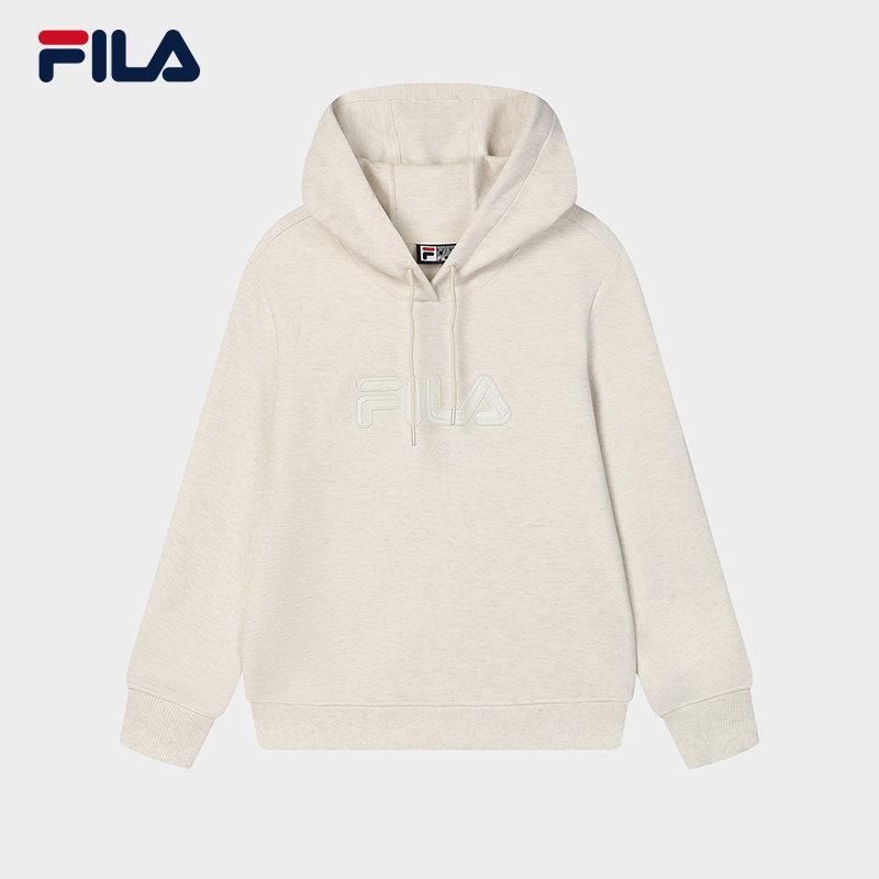 Fila/斐乐秋冬新款女子舒适休闲内搭时尚连帽卫衣F11W513210F