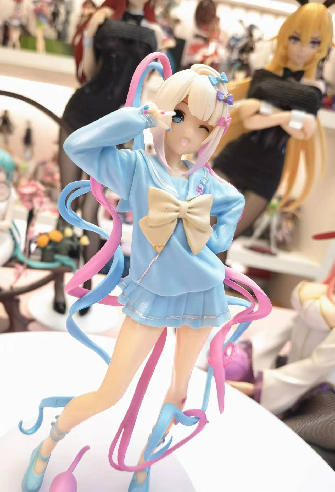 原画超天酱可爱卡通 主播女孩重度依赖二次元天使酱 POP 手办