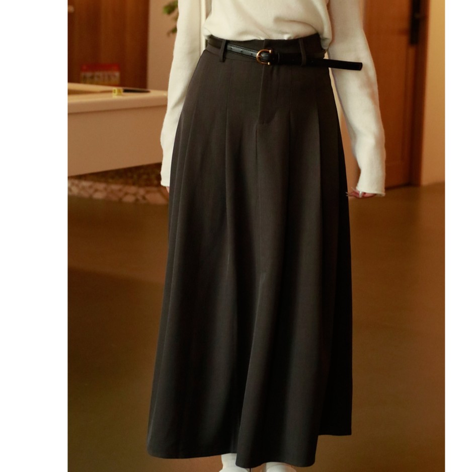 【首次PO价】西町村屋半身裙冬韩系百搭女装半身裙 AD8401286