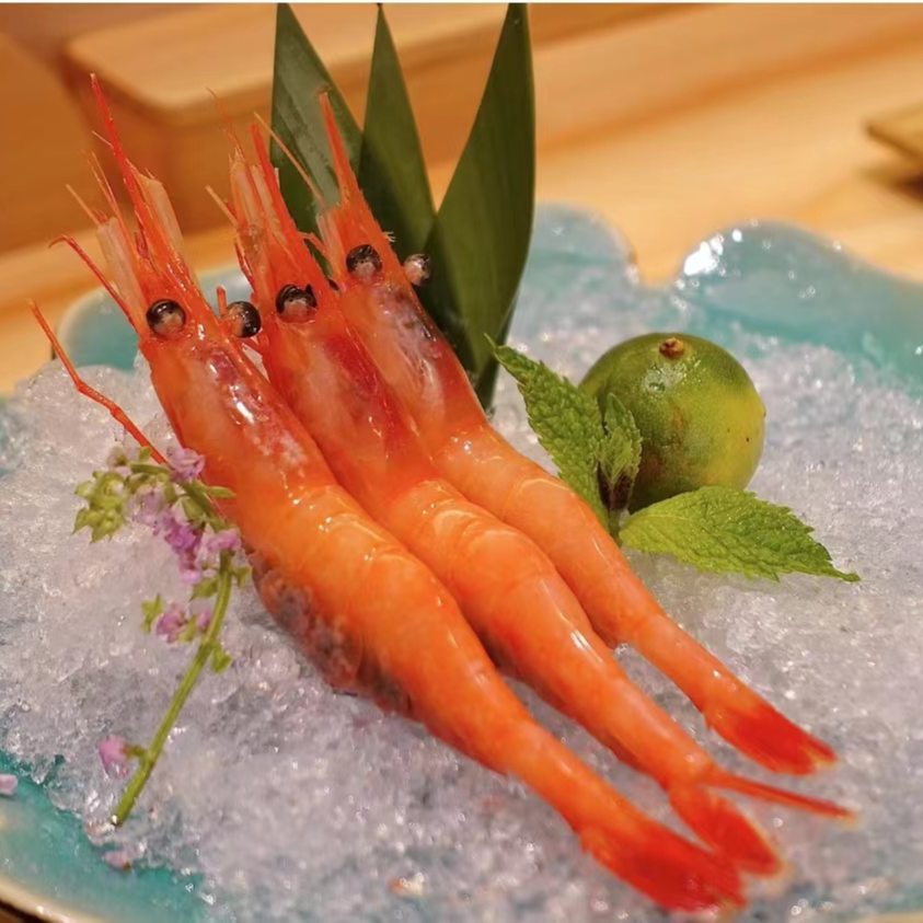 【远距离+干冰超重专拍】挪威原装进口生冻北极甜虾90/120只1kg