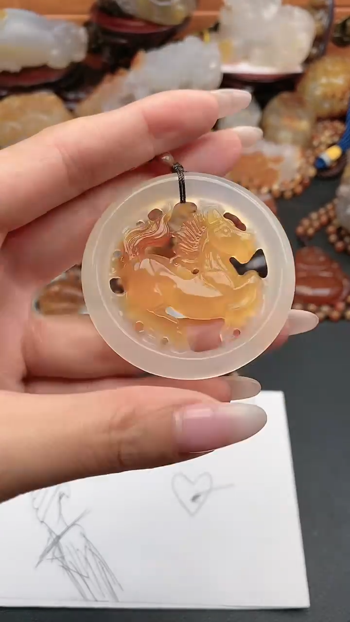 【闪购商品】玛瑙/玉髓颈饰未镶嵌DD