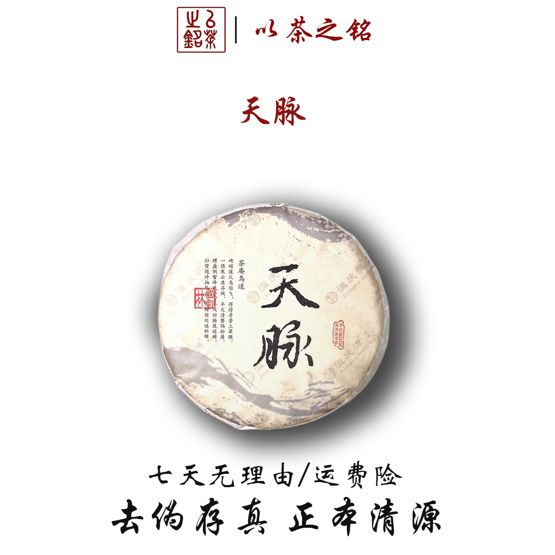 【以茶之铭】溢庆源·天脉357g生茶·回甘生津·水路细腻【带茶样】