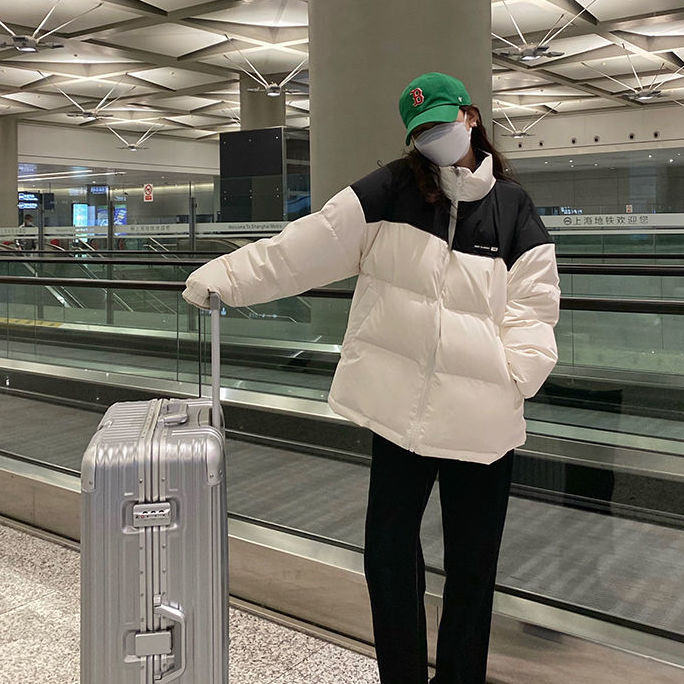 羽绒棉服女冬季短款韩版棉衣宽松面包服学生加厚小棉袄ins外套潮
