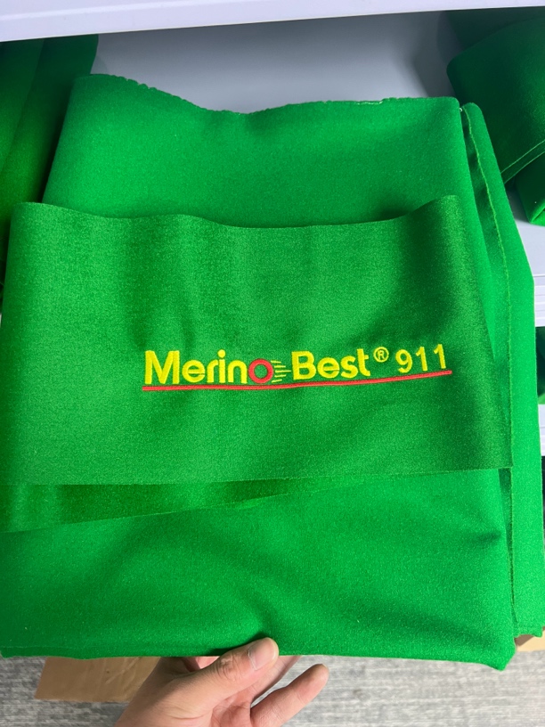 台尼百斯特911台尼走球稳球速均匀不摆头中八台球桌布斯诺克桌布