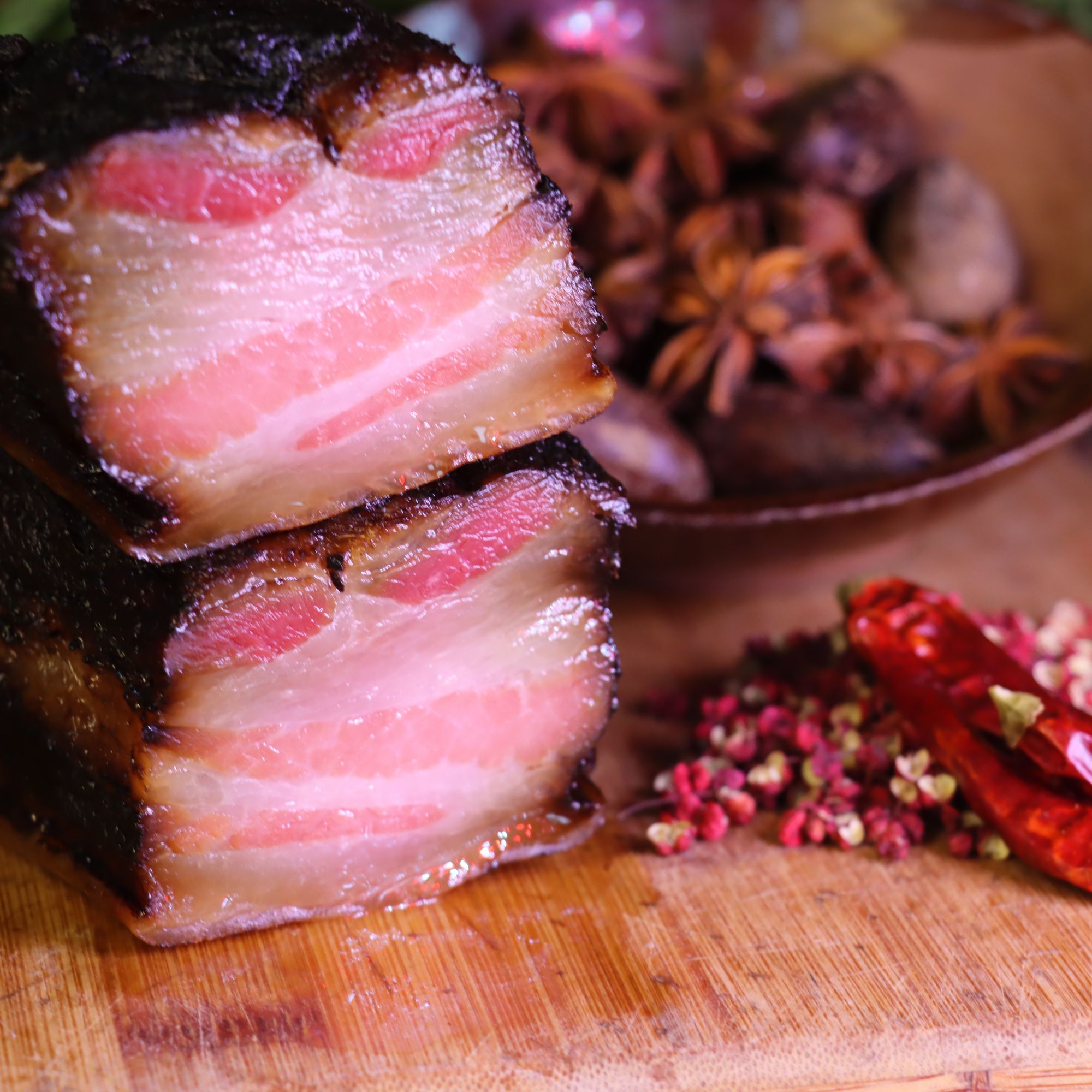 【五花腊肉】四川烟熏腊肉五花腊肉