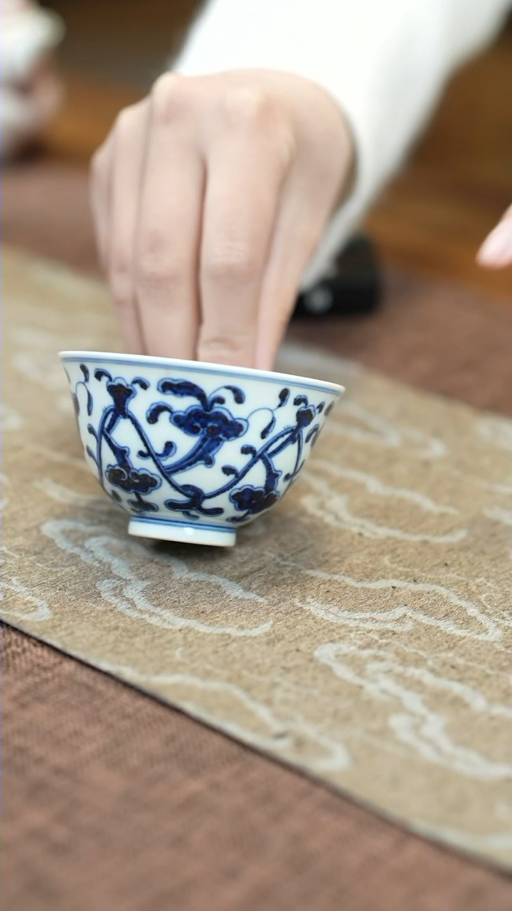 【闪购商品】紫砂茶案青花