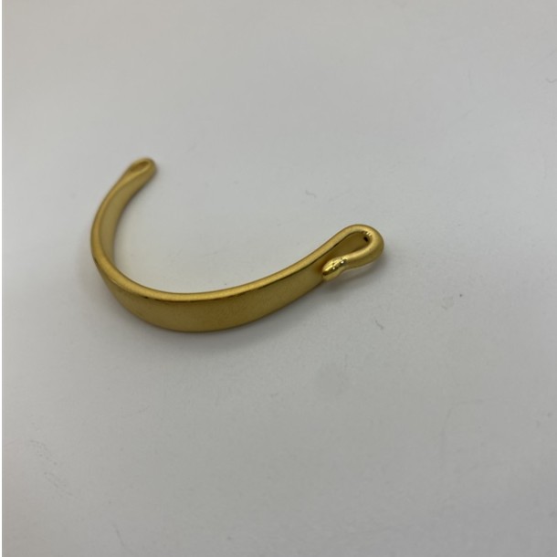 足金999  3D硬金工艺半镯时尚经典精致百搭4.5g