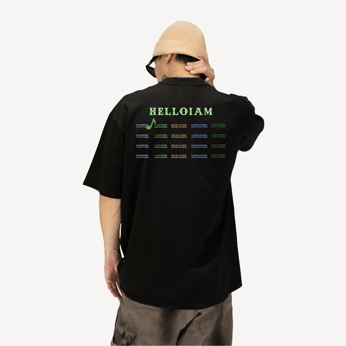 KeepingGearKeepingGear“你好我是舞者”新款短袖小领口不变形版型