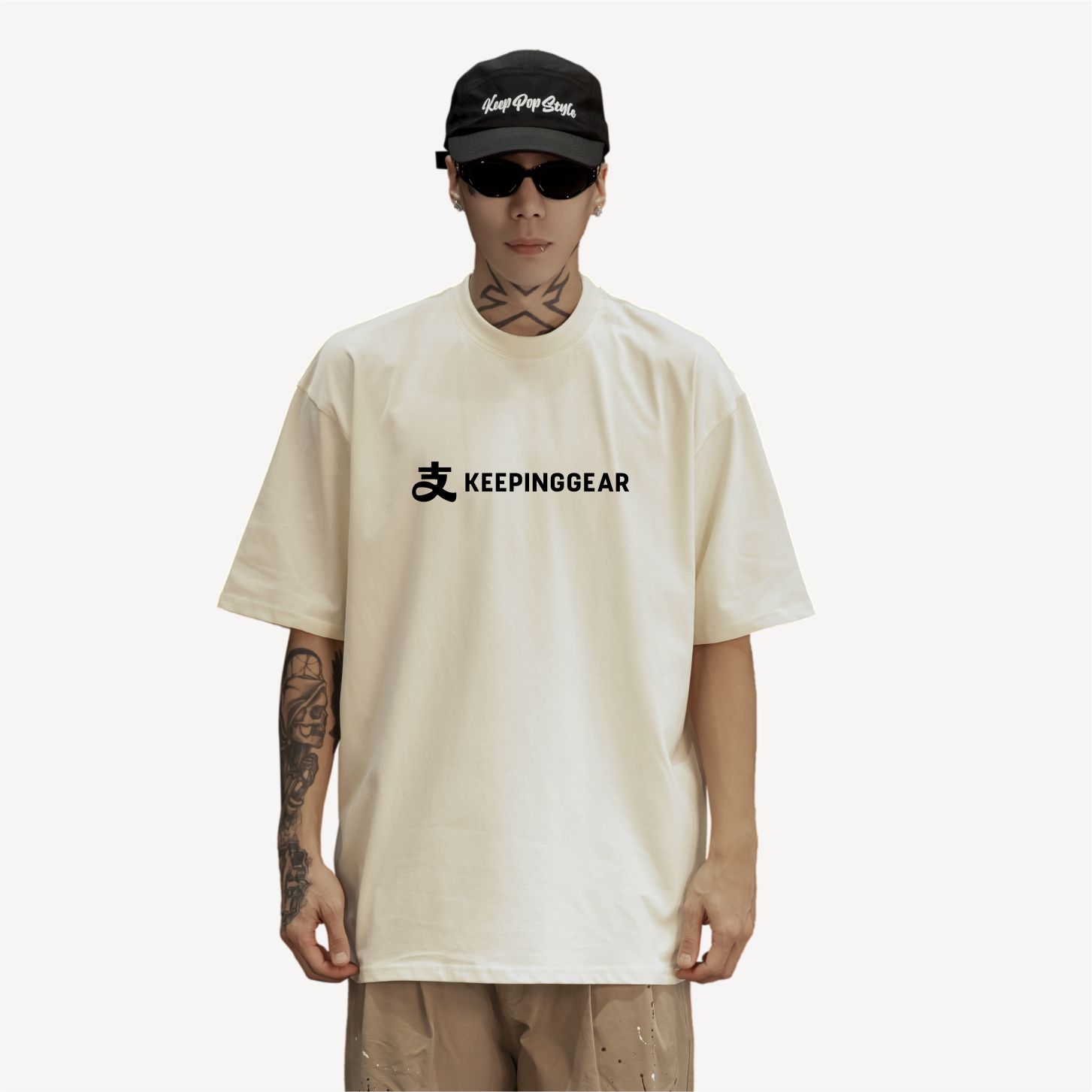 KeepingGear支先森XKeeping街舞联名系列Popping震感舞街头短袖