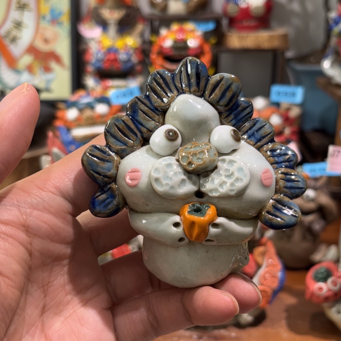 【闪购商品】陶瓷泥塑以**马