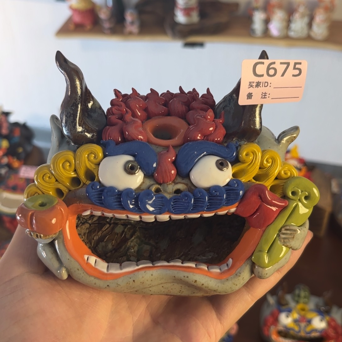 泥塑纯手工茶宠摆件