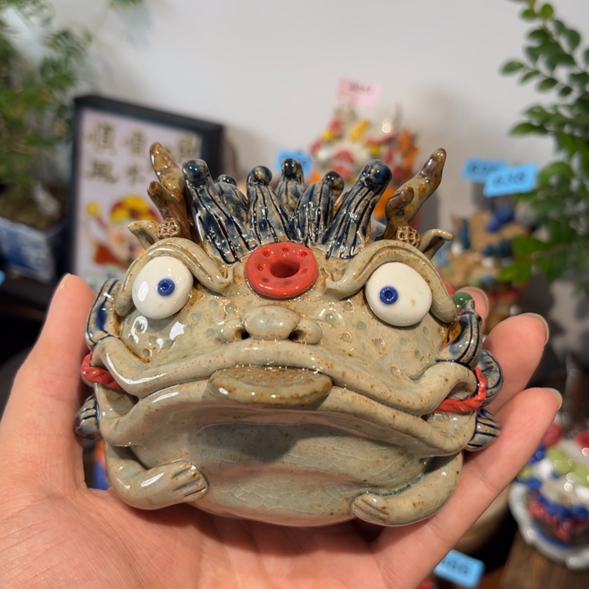 【闪购商品】陶瓷泥塑T***?