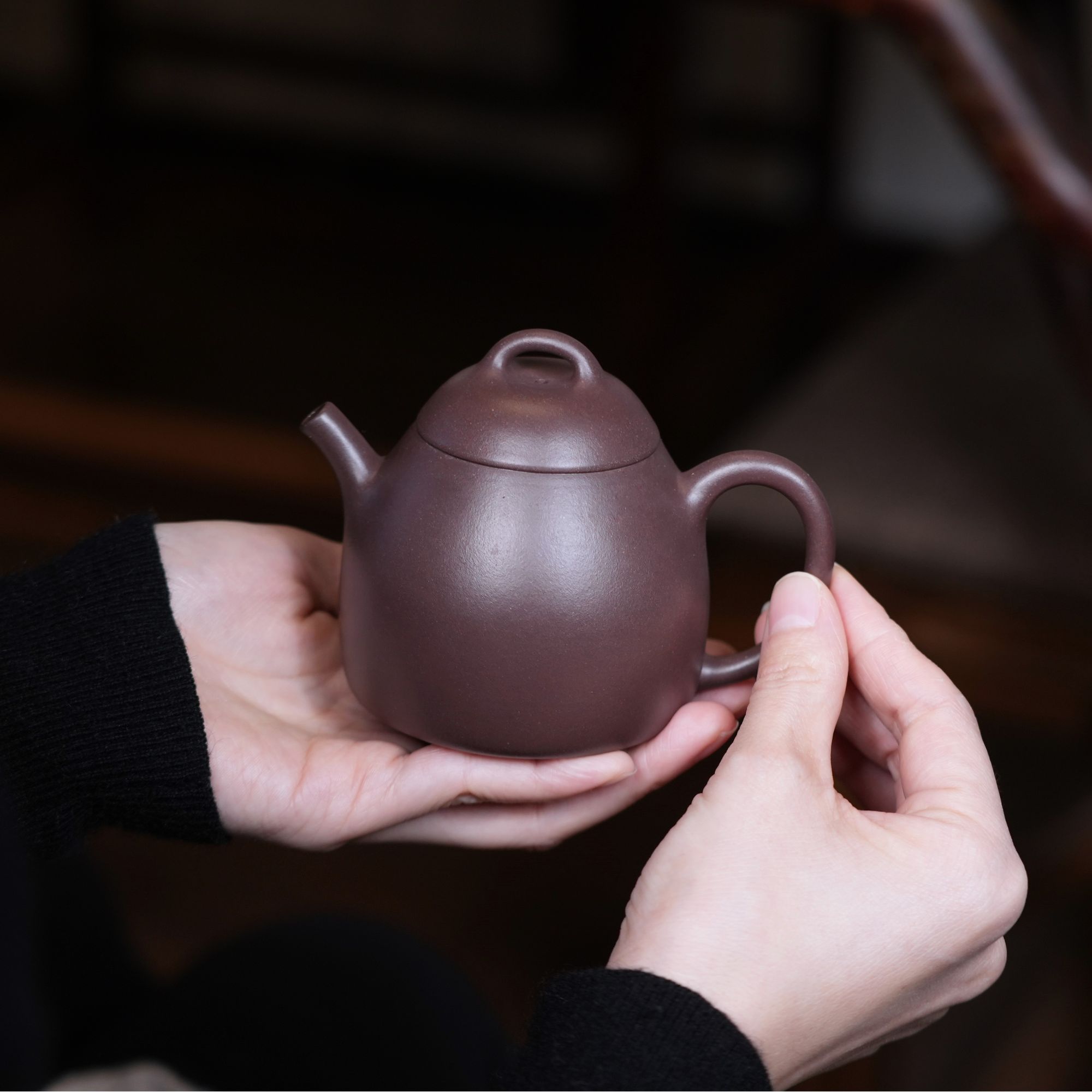 马璟辉徒弟史一鸣古权紫砂壶180cc