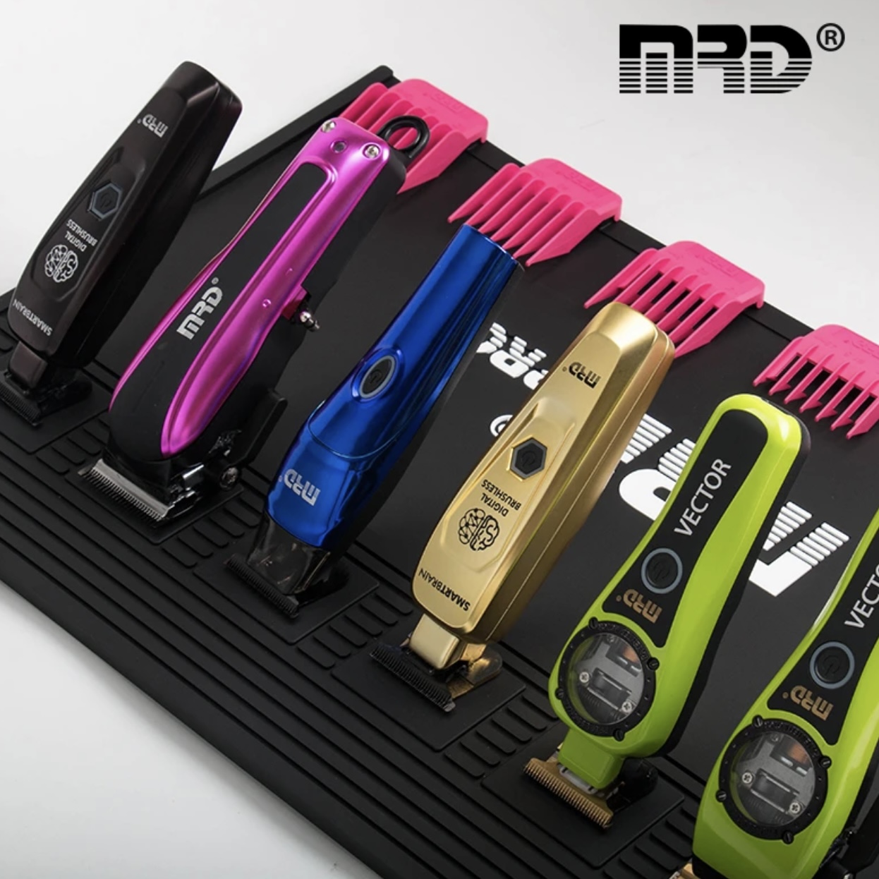 摩尔达推剪工具垫油头电推剪推子磁性卡尺垫油头防滑垫电剪刀垫子