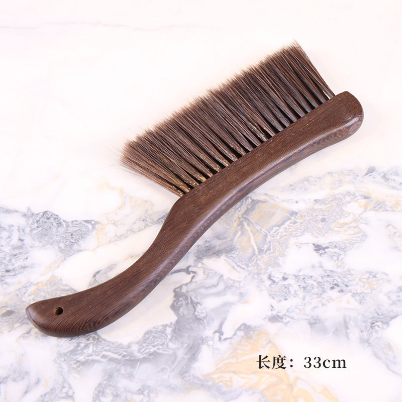 （大利家具）HYC鸡翅木 除尘掸 家用清洁 福利款软毛刷卧室清洁刷