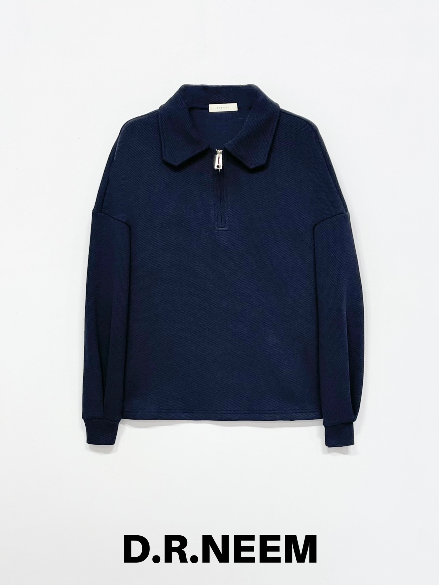 DRN 韩系半拉链卫衣