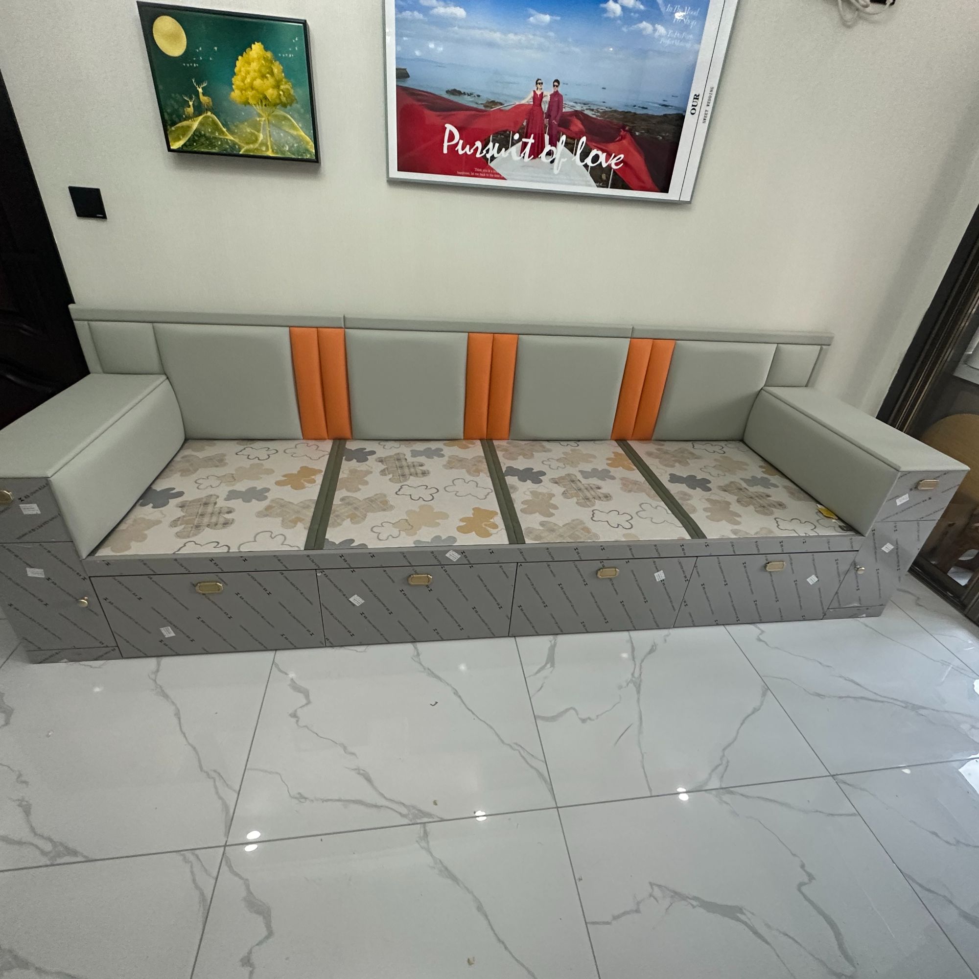 榻榻米电热沙发 榻榻米多功能沙发