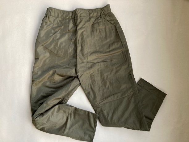 棕黄色棉裤保暖裤肥版冬季大棉裤 温区款