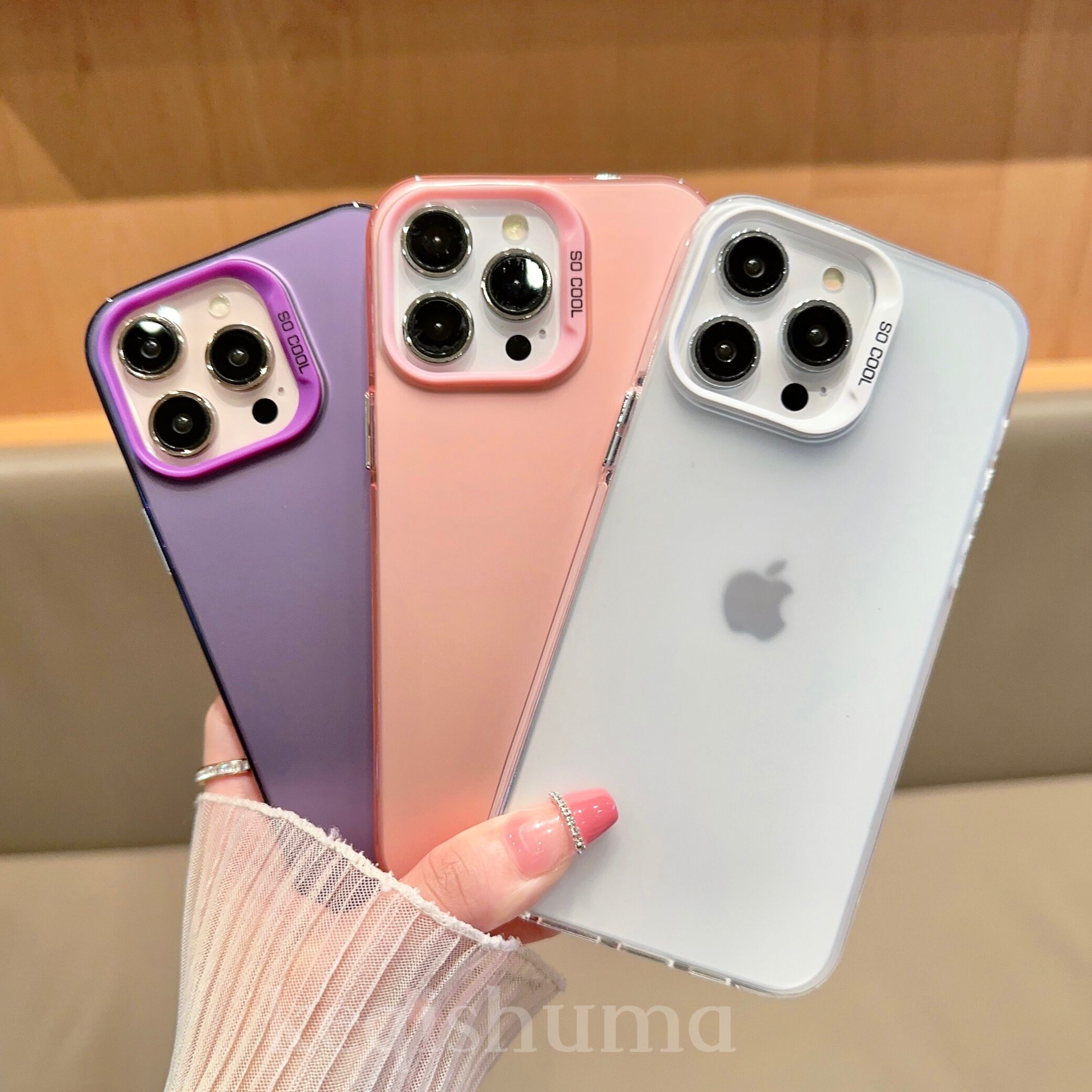 简约防摔磨砂苹果14promax手机壳iPhone14网红12全包11防摔13pro