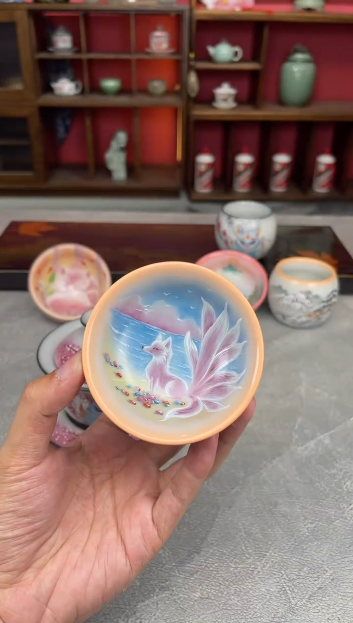 【闪购商品】陶瓷@@九尾黄