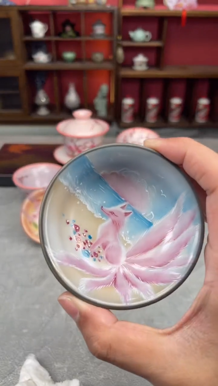 【闪购商品】陶瓷@@九尾乌金