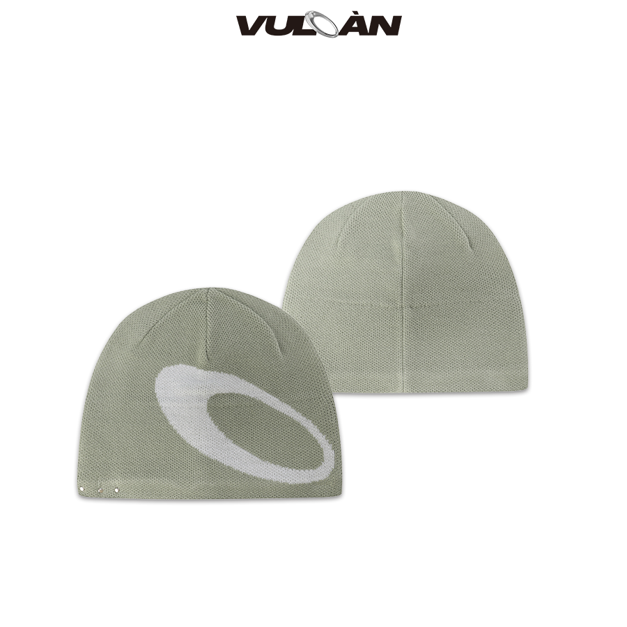 VULCAN小众设计透气情侣百搭LOGO显脸小针织毛线包头绒线帽冷帽