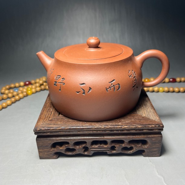 高级工艺师蒋陈萍半手工亲制原矿清水泥悟道壶容量270CC