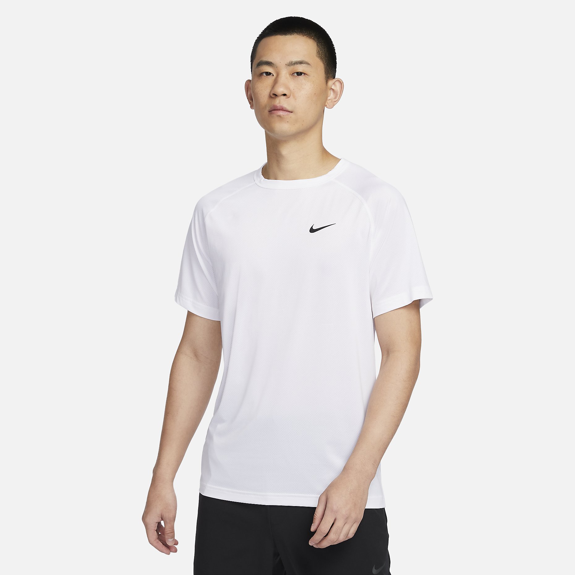 【滔搏运动】NIKE耐克男子速干短袖跑步健身训练透气上衣DV9816-100