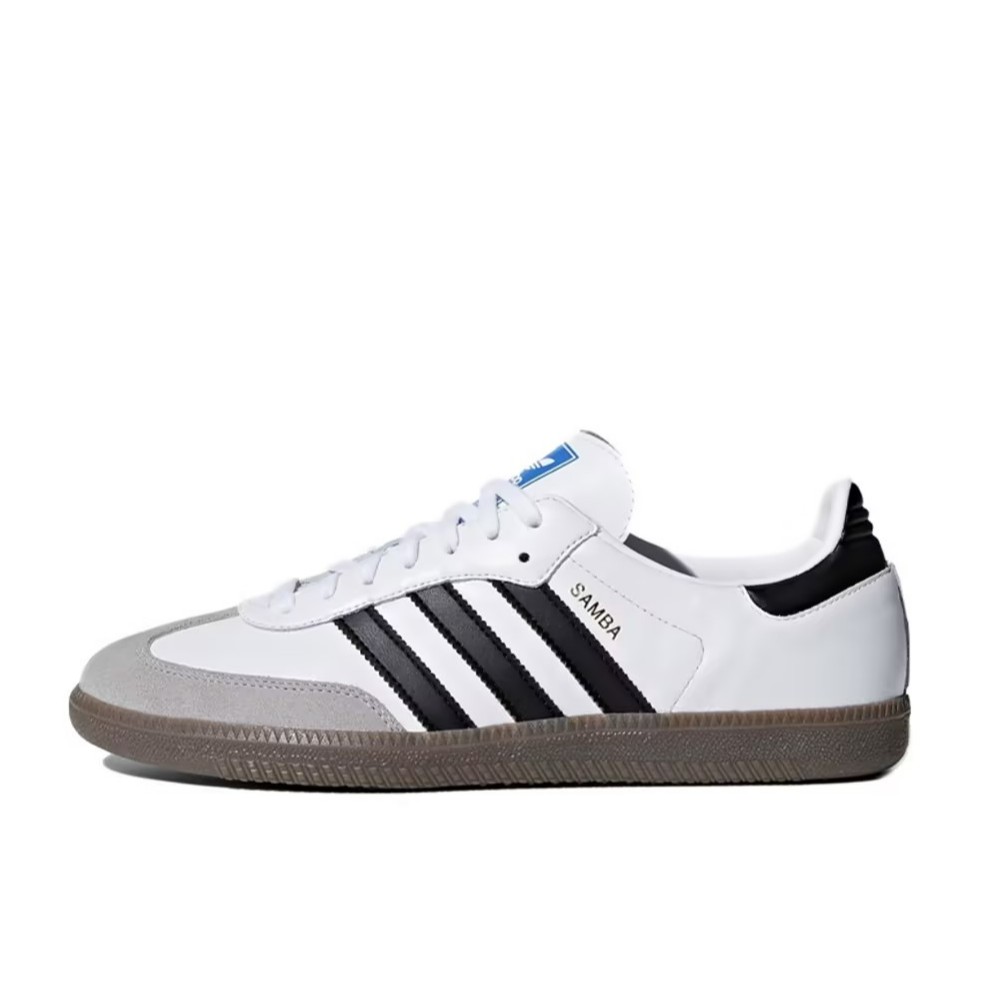 adidas Originals阿迪达斯经典三叶复古男女鞋SAMBA 休闲鞋B75806