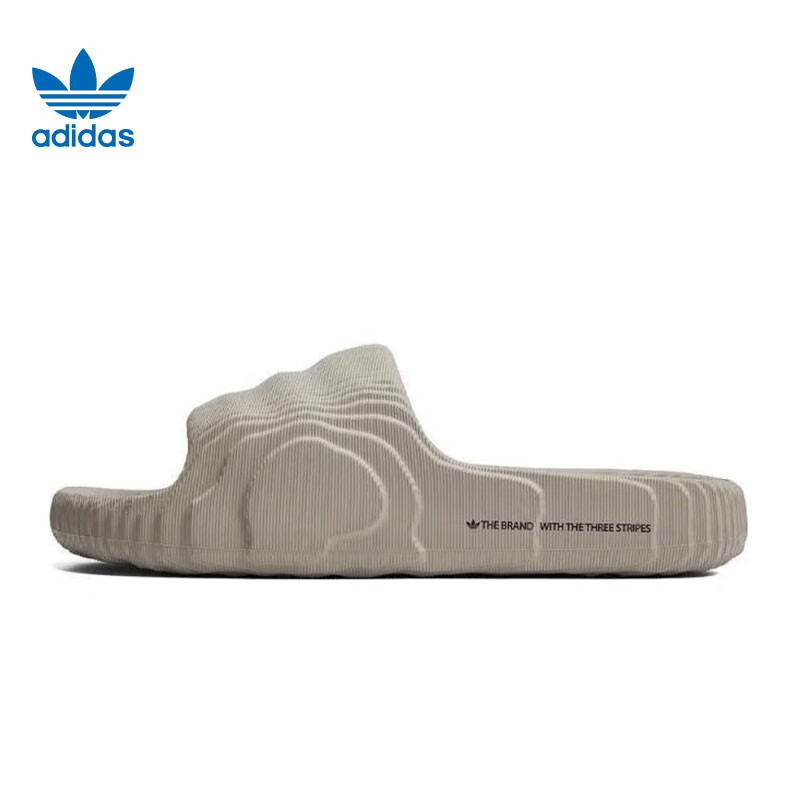 adidas阿迪三叶草时尚沙滩拖鞋ADILETTE2023男耐磨凉拖鞋HQ4670