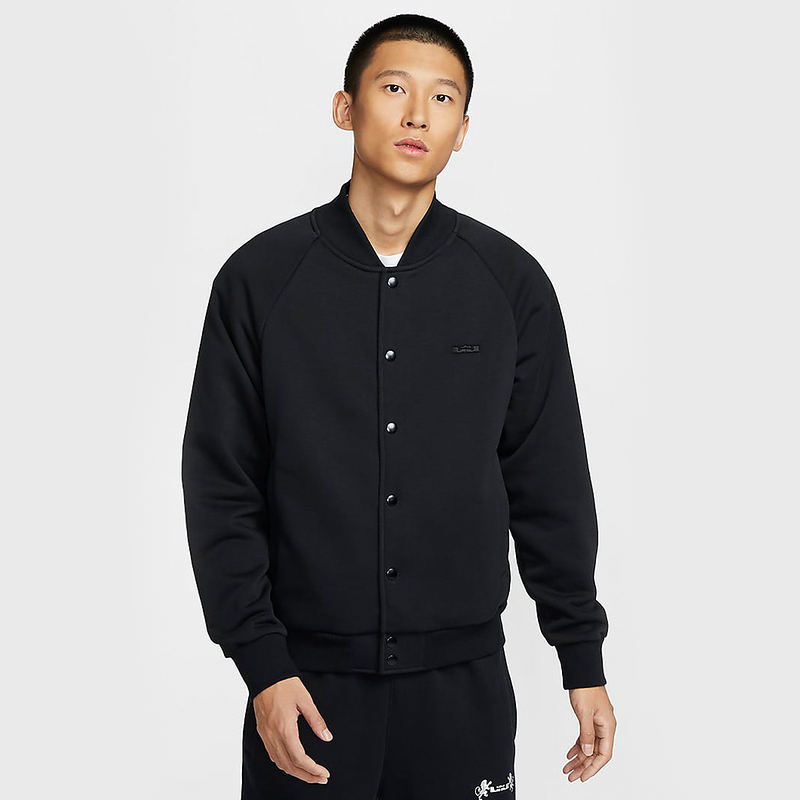 NIKE耐克THERMA-FIT詹姆斯男加绒篮球夹克冬季外套FZ1035-010