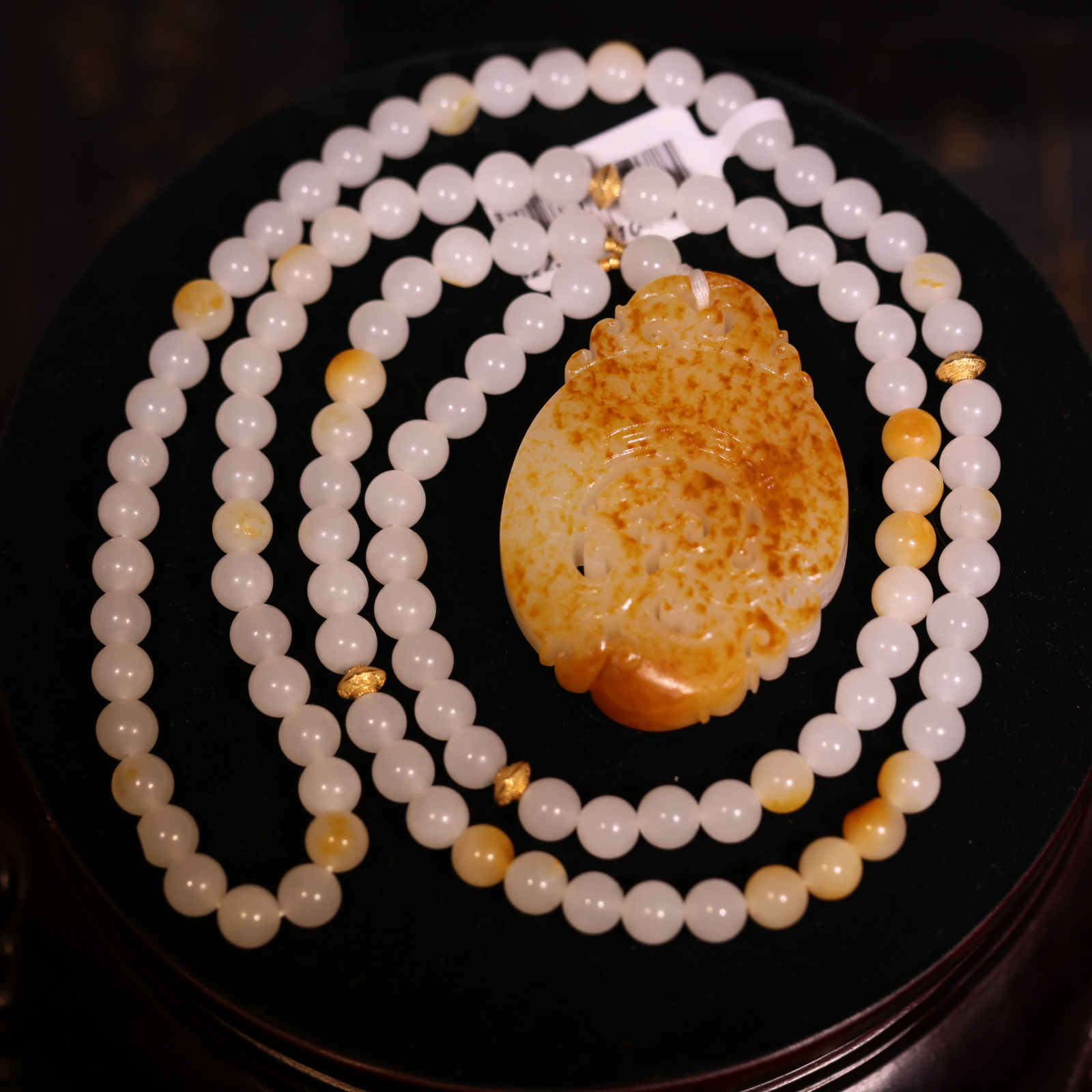 【新疆马爷珠宝】子料赤龙如意51*36*11/41g