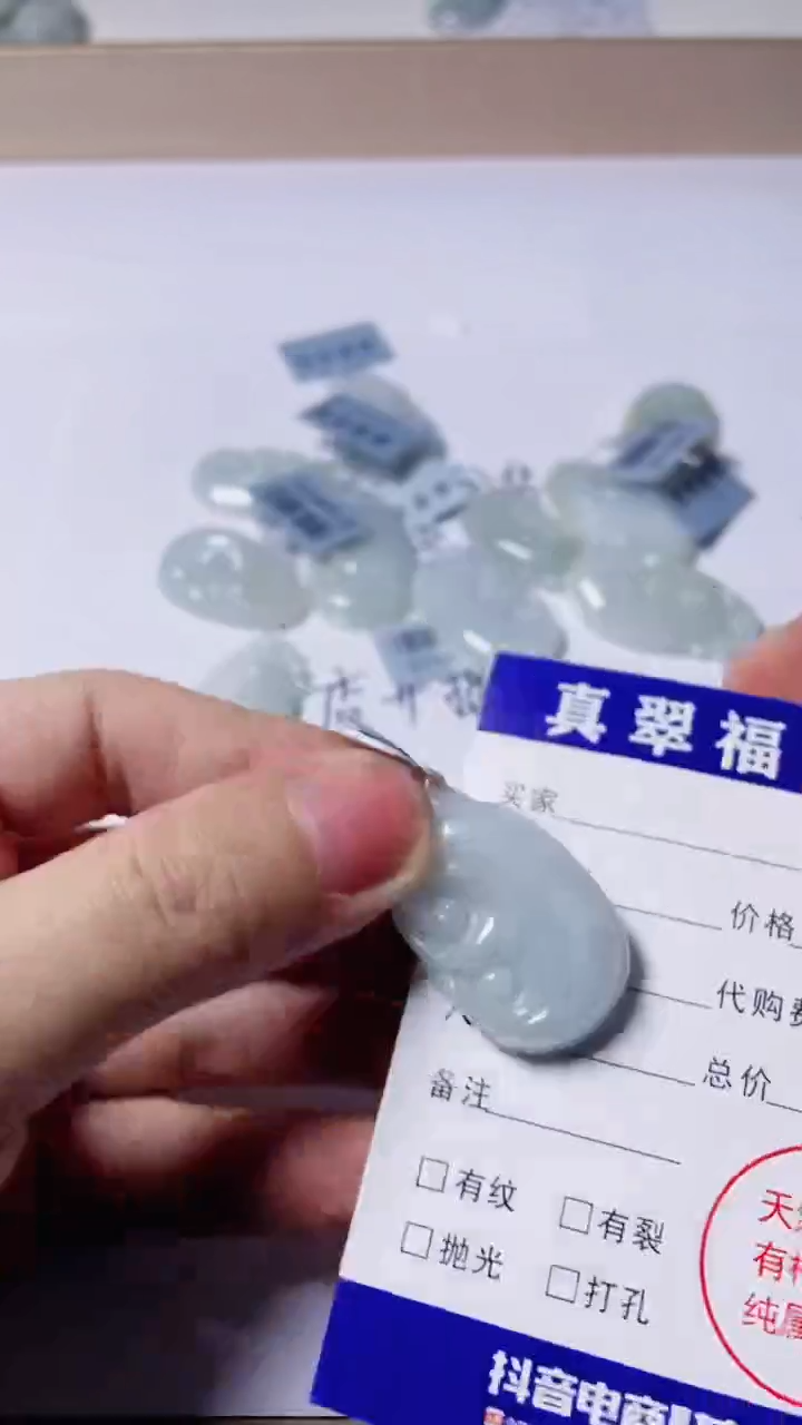 【闪购商品】翡翠颈饰未镶嵌吊坠