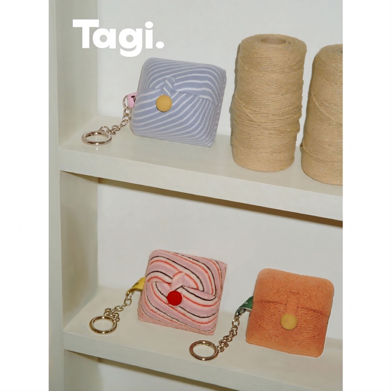 首饰盒/箱 Tagi.一口蛋糕Mini小方首饰盒戒指可爱化妆包创意防尘