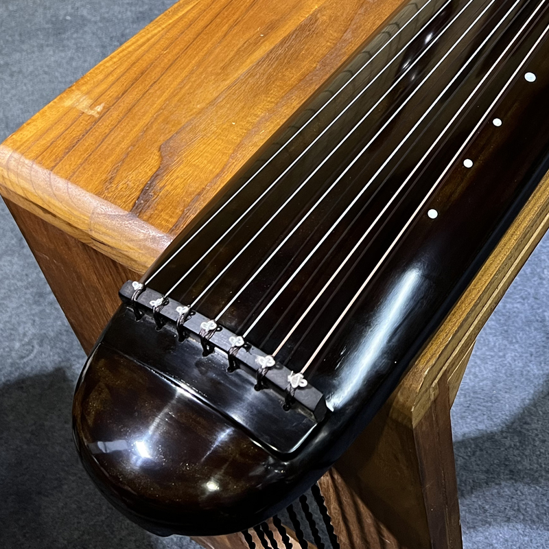 八宝灰纯手工制作房梁百年老杉木纯生漆伏羲式混沌式等款式古琴