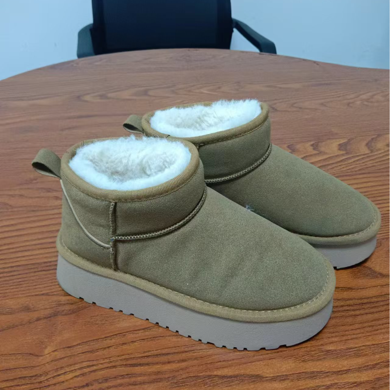 时尚百搭冬季新款雪地棉