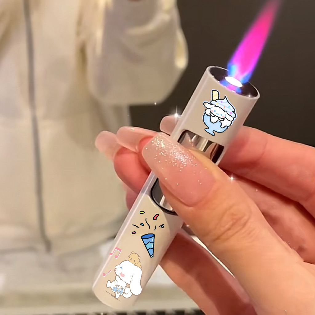 网红同款按压卡通可爱礼物库洛米创意防风打火机送给男友七夕礼物