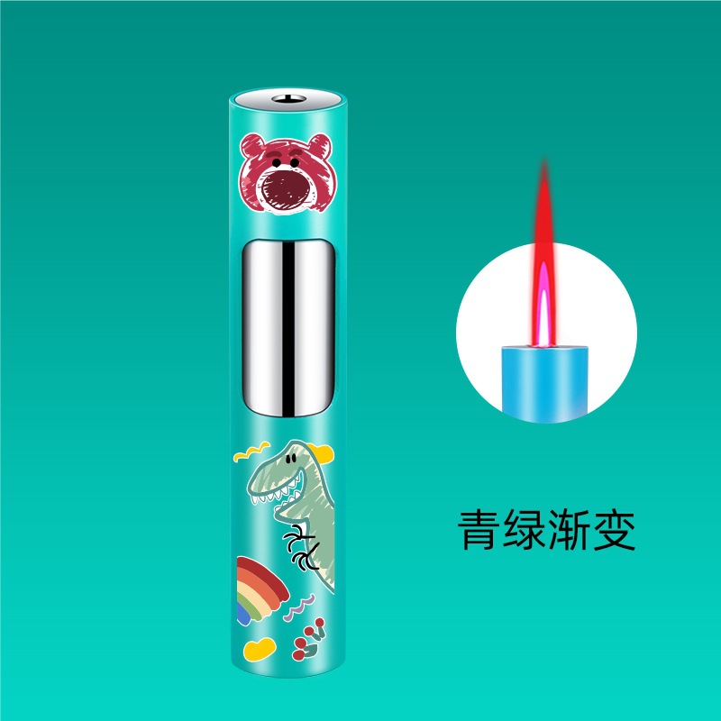 网红爆款创意炫酷打火机解压高档防风带电打火机送给男朋友送闺蜜