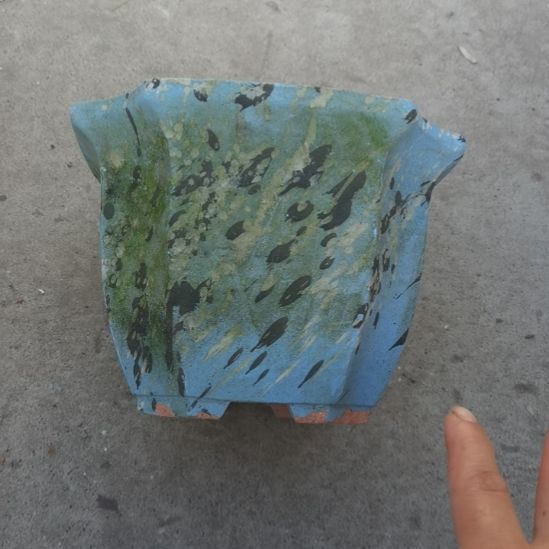 红陶21/15瑕疵一个盆