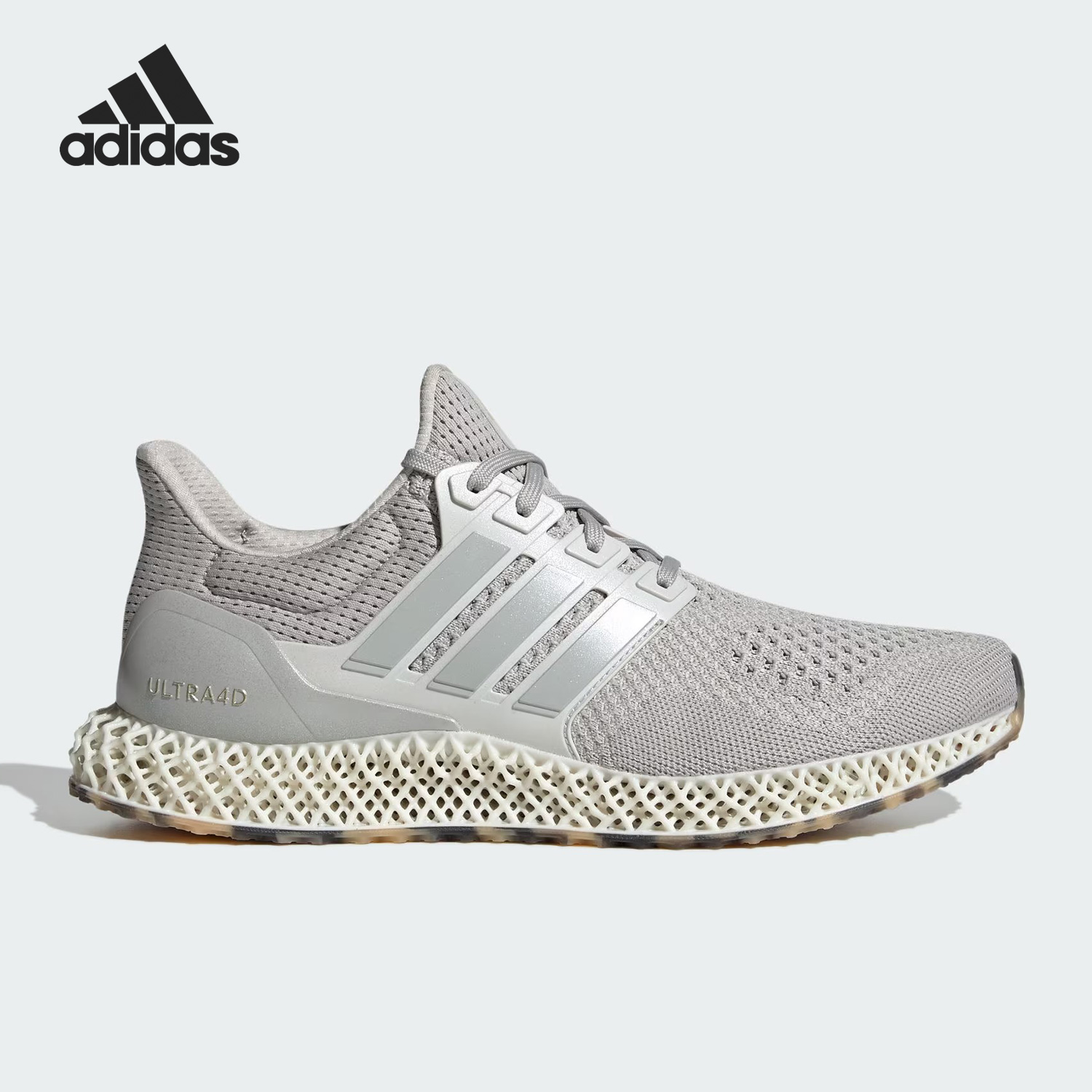 Adidas阿迪达斯正品ULTRA 4D男女同款运动缓震跑步鞋IG2260