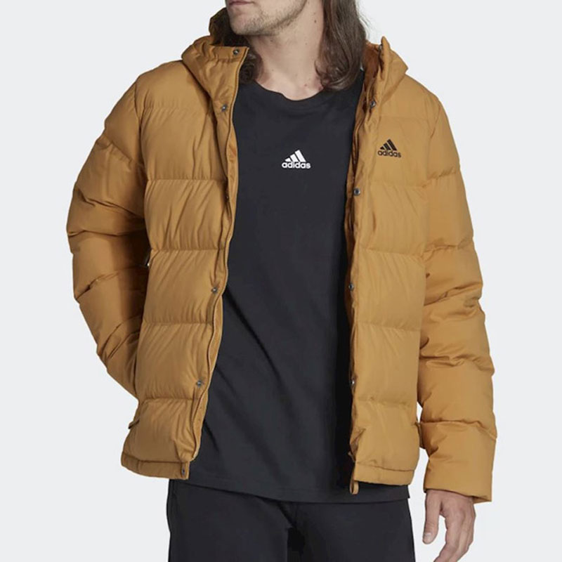【保暖季】Adidas/阿迪达斯正品保暖雅丹风男羽绒服外套HG874
