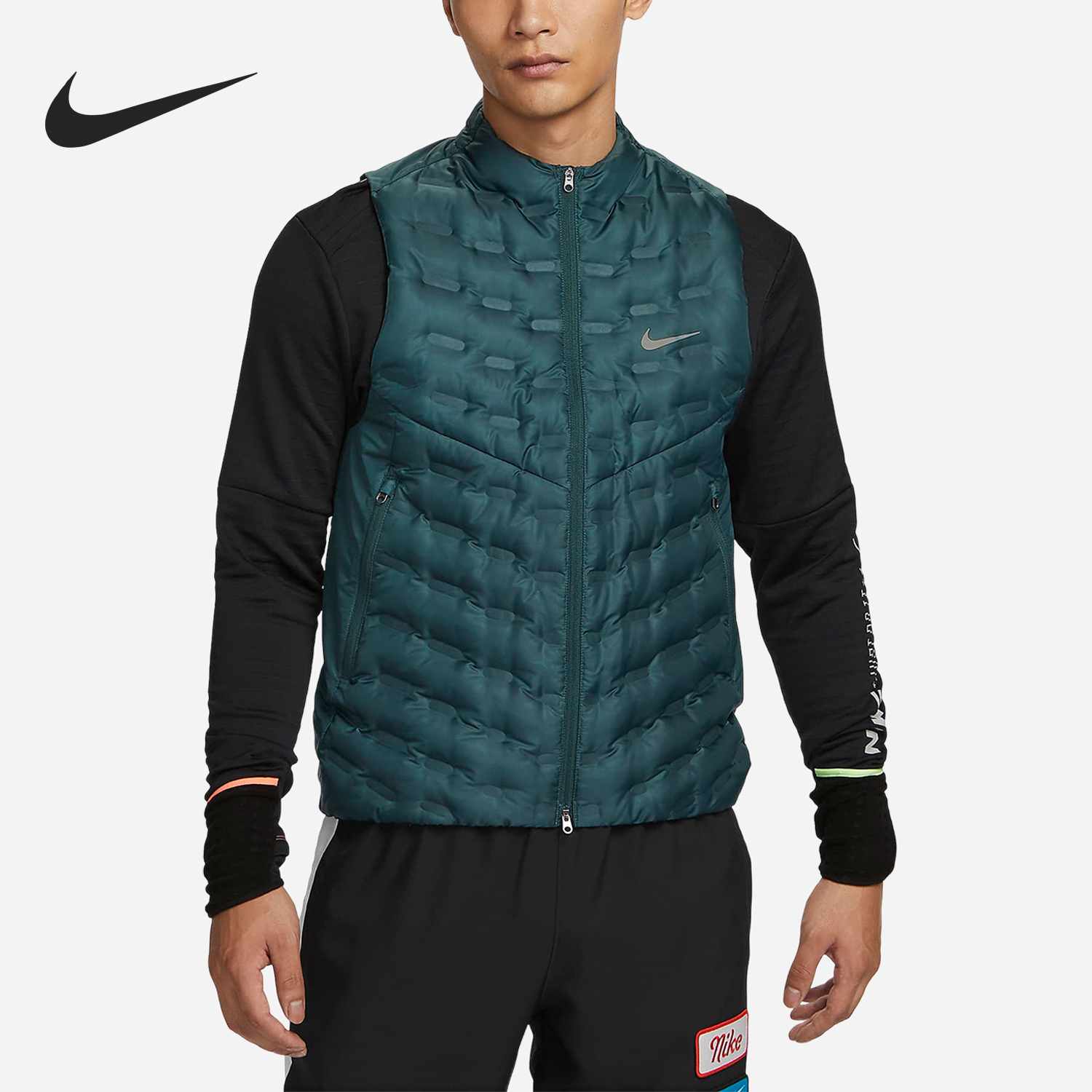 Nike/耐克正品2023冬季新款男子保暖运动羽绒马甲FB7543-328