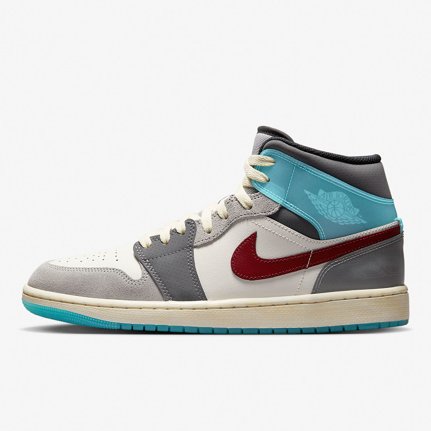 Nike耐克AIR JORDAN 1 MID SE男子高帮篮球休闲鞋FB1870-161