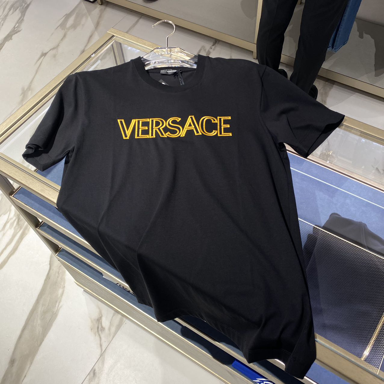 全新未使用 VERSACE/范思哲 男士短袖T恤
