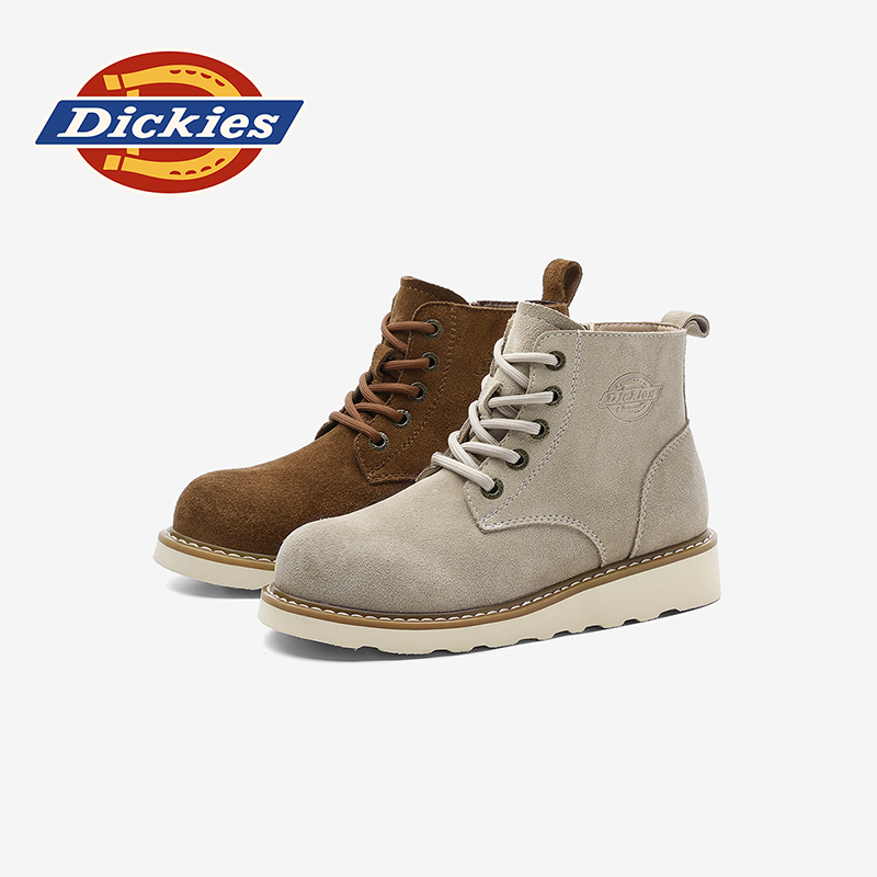 Dickies大童2025中大童马丁靴流光风秋冬潮流中高帮百搭英伦风靴