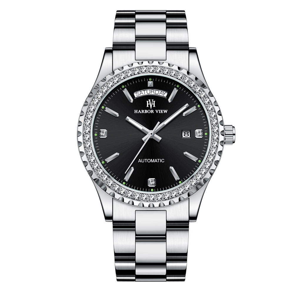 港姐璨璨/男HA9009/男士商务休闲腕表