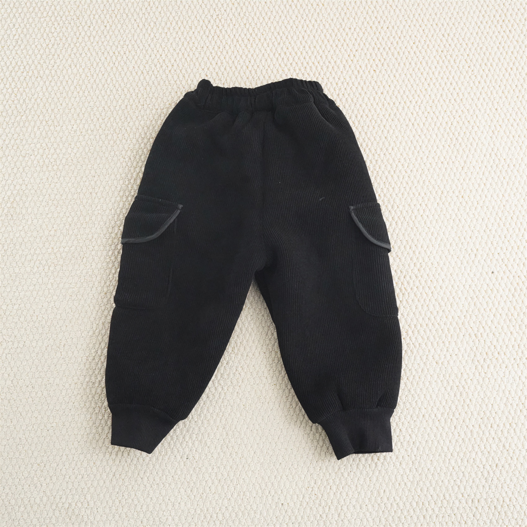 【现货浮力】新款儿童保暖冬装男童长裤宝宝加绒奥丽绒工装裤灯芯绒