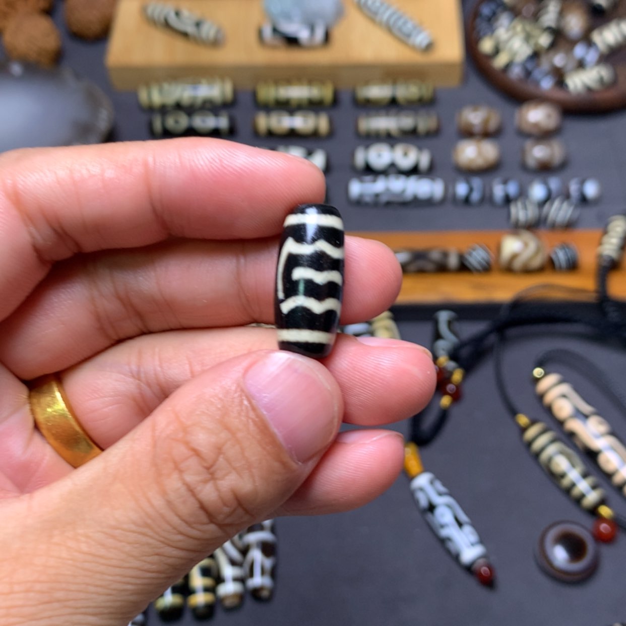 【闪购商品】玛瑙/玉髓颈饰未镶嵌痴